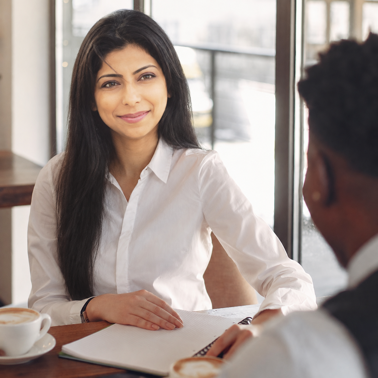 Accountant meeting with a client in Cape Town