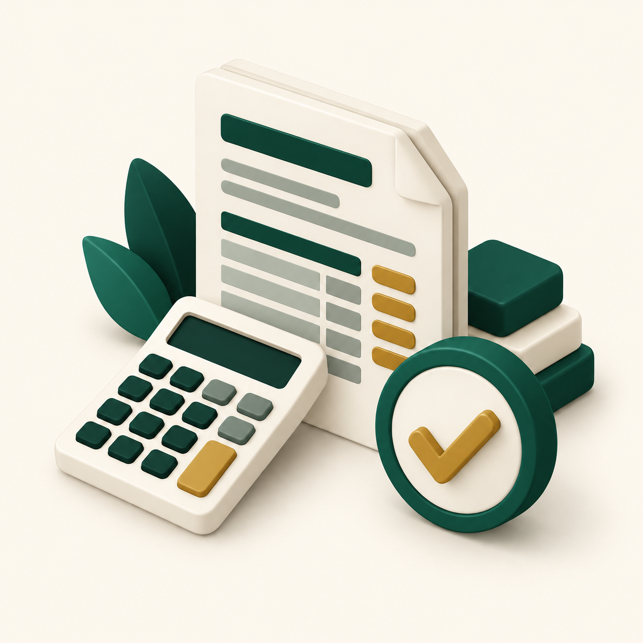 Taxation and compliance services illustration
